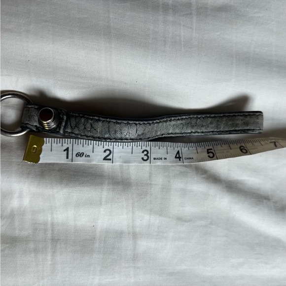 ALEXANDER WANG Fumo Wristlet Clutch Gray Wallet Bag Pebbled Leather pristine # 3 - Picture 4 of 6